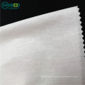 OEKO 100% Cotton Soft Shirt Collar Interlining Woven Fusible 110gsm Lining for Formal Shirt